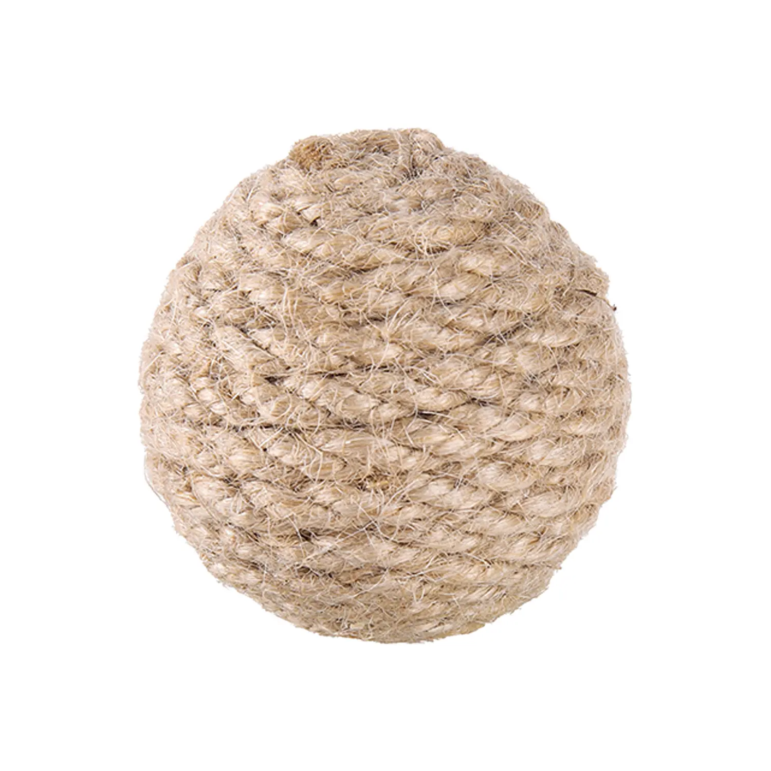 5/10Pcs Pet Cat Hemp Rope Ball Rolling Interactive Hand-woven Cat Scratching Interactive Ball Sound To Attract Attention Toy
