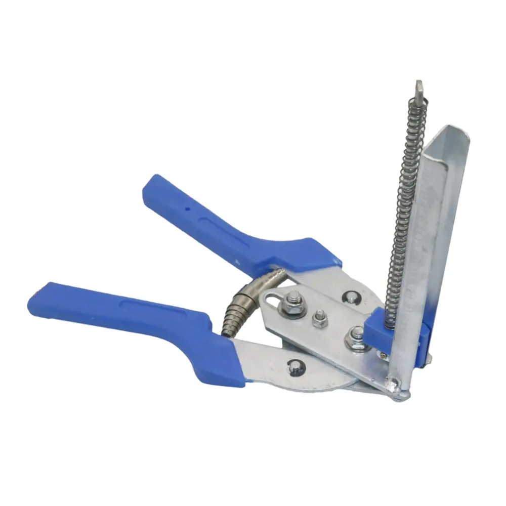 Livestock Breeding Equipment Fastening Clamp Installation Poultry Cage Plier & Nails for Chichen Rabbit Fox Bird Dog Cage