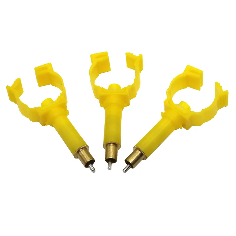 5Pcs Rabbit Drinking Nipple Lengthened Copper Head Automatic Drinking Fountain Farm Drinking Water Accessories For Pipe 25mm