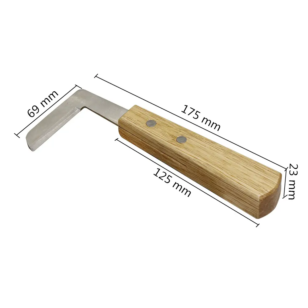 Cattle Horse Hoof Knife Shears Double Edge Veterinary Hoof Repairing Knife Sheep Goat Pig Livestock Animal Foot Pruning Tools