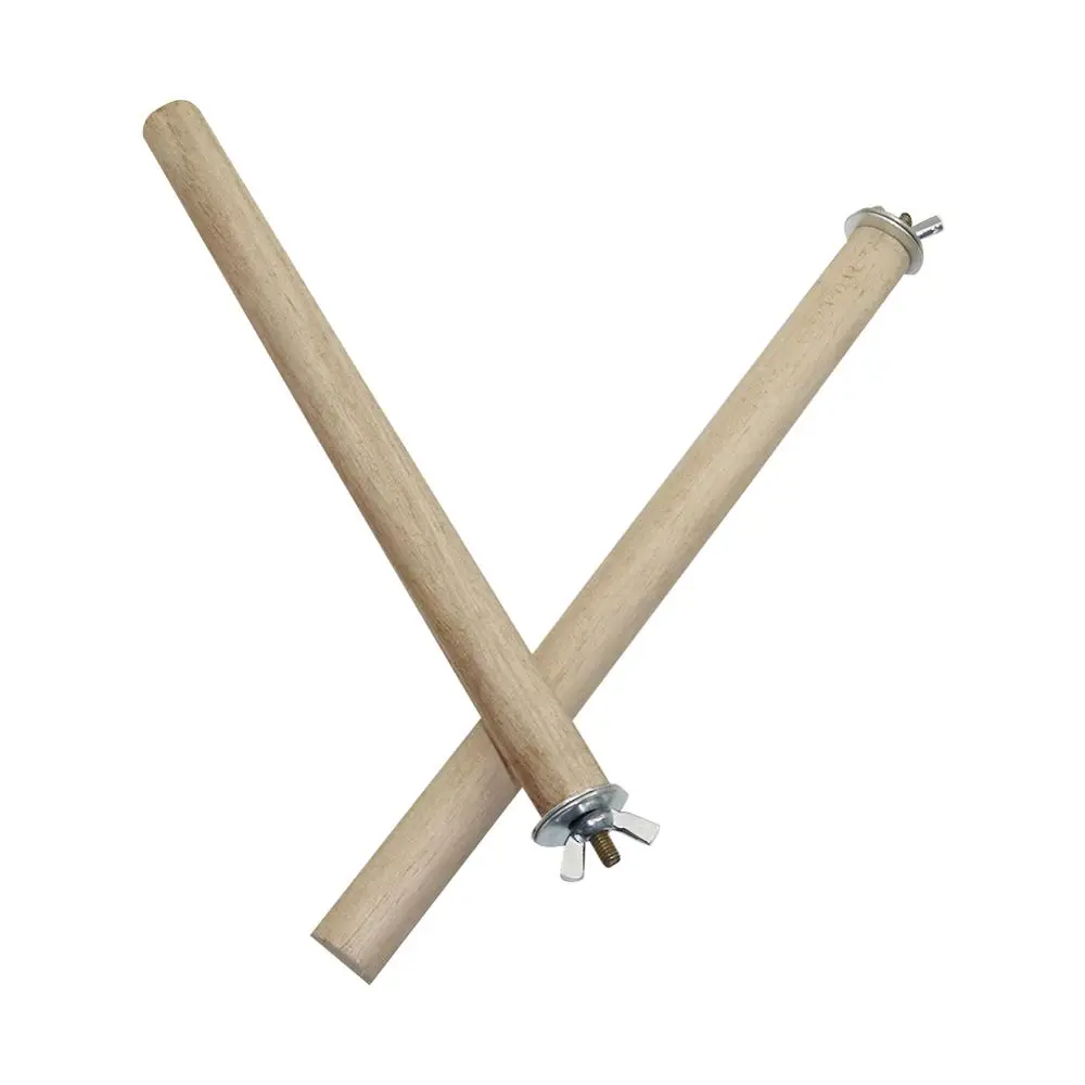 1 Pcs Parrot Pet Raw Wood Hanging Stand Rack Toy Parakeet Branch Perches For Bird Cage Pet Supplies