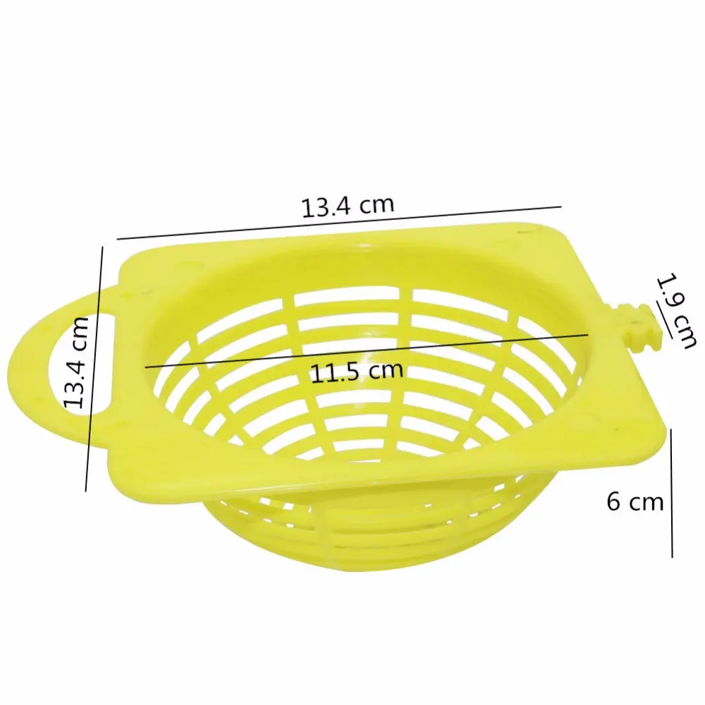 1Pc Bird Eggs Nest Pan parrot nest box bird cage decoration plastic Mesh Bird hatching accessories