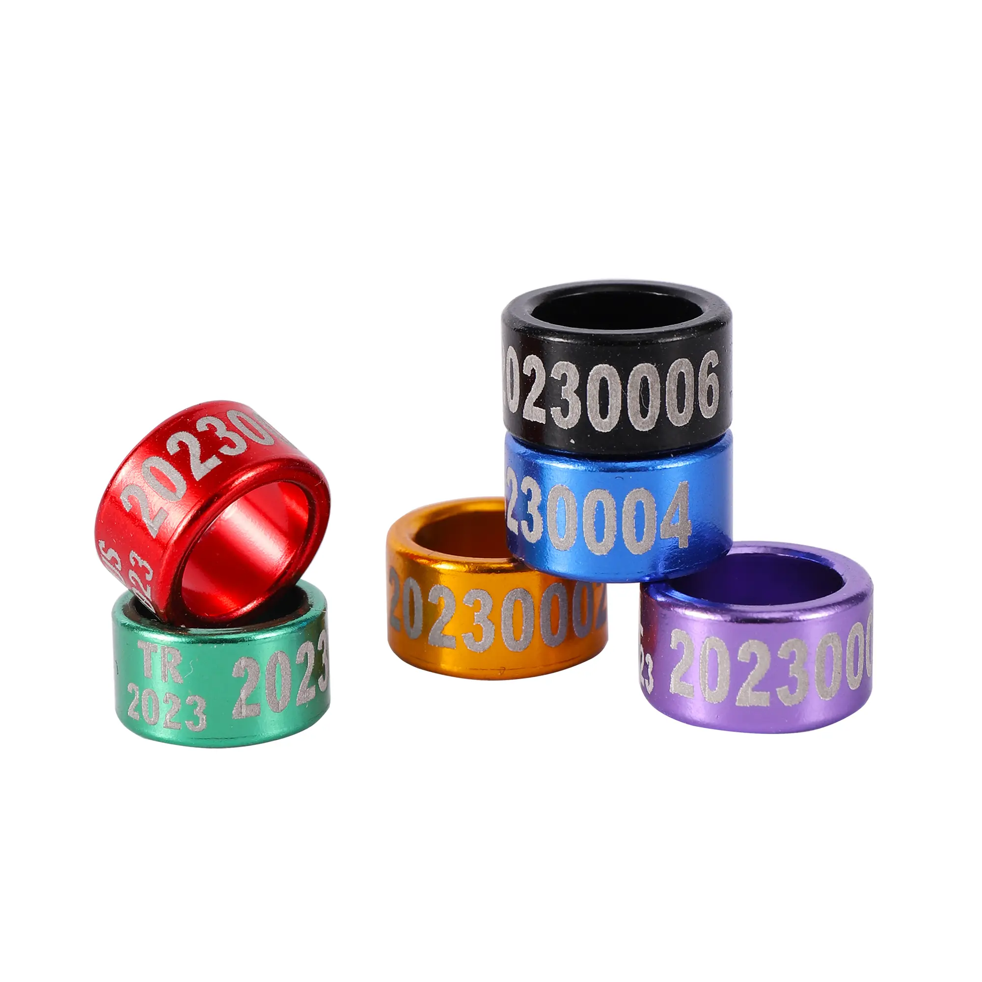 ID 8mm Pigeon Foot Ring RU US UK UA BR CZ ES DZ AU BE BY CA MA FR SA RO LK 30 Country Code + Year + Number Bird Foot Ring 10 Pcs