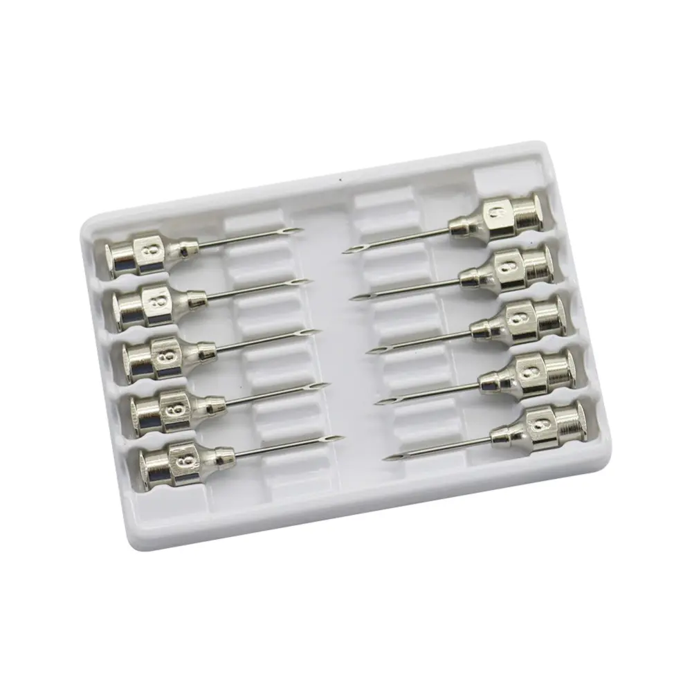 20 Pcs Poultry animal injection Pinhead 304 Stainless Steel Pig Sheep Cattle Chicken Duck Special For Syringe Pinhead