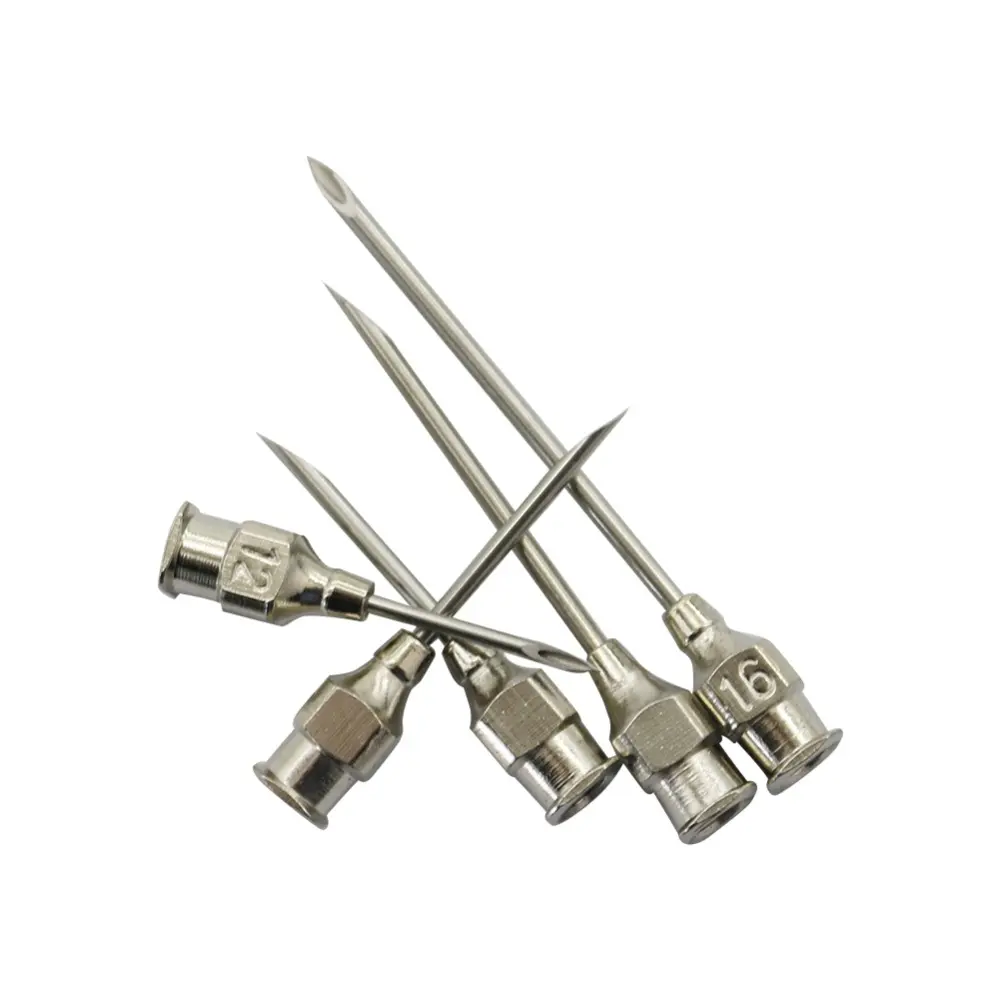 20 Pcs Poultry animal injection Pinhead 304 Stainless Steel Pig Sheep Cattle Chicken Duck Special For Syringe Pinhead