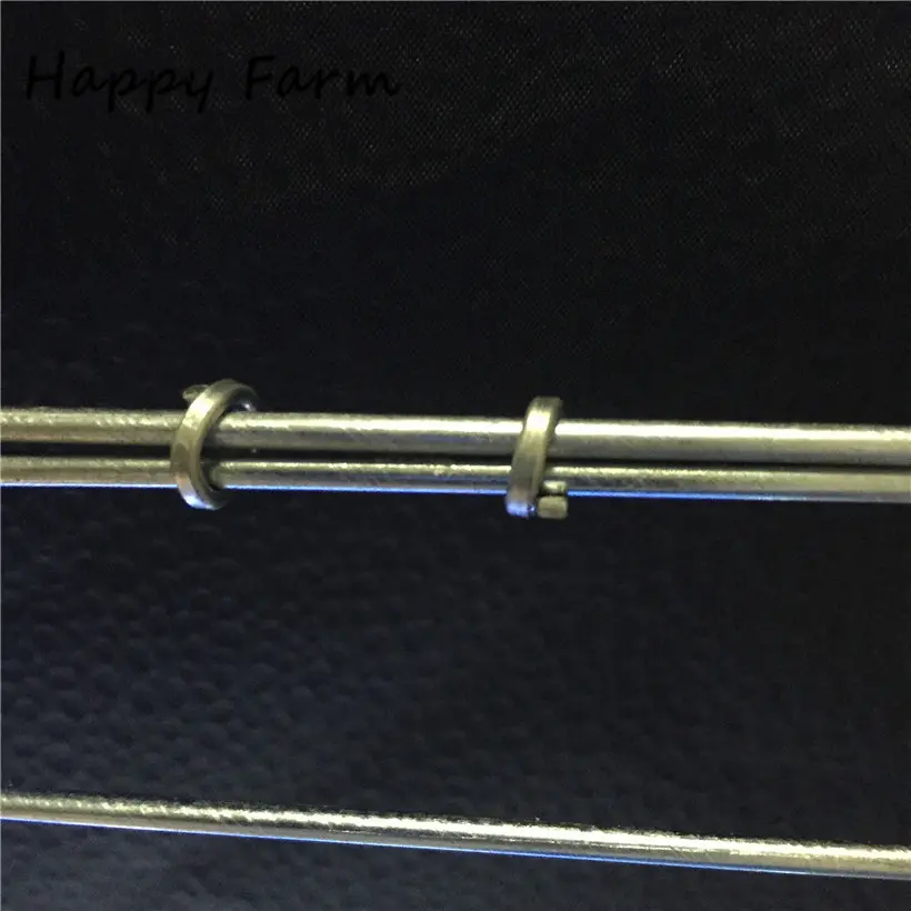 600pcs/box M nail Cages installed Chicken Duck Bird Dog cage clamp 2.0 Quail Tied dove cage clamp Rabbit staples