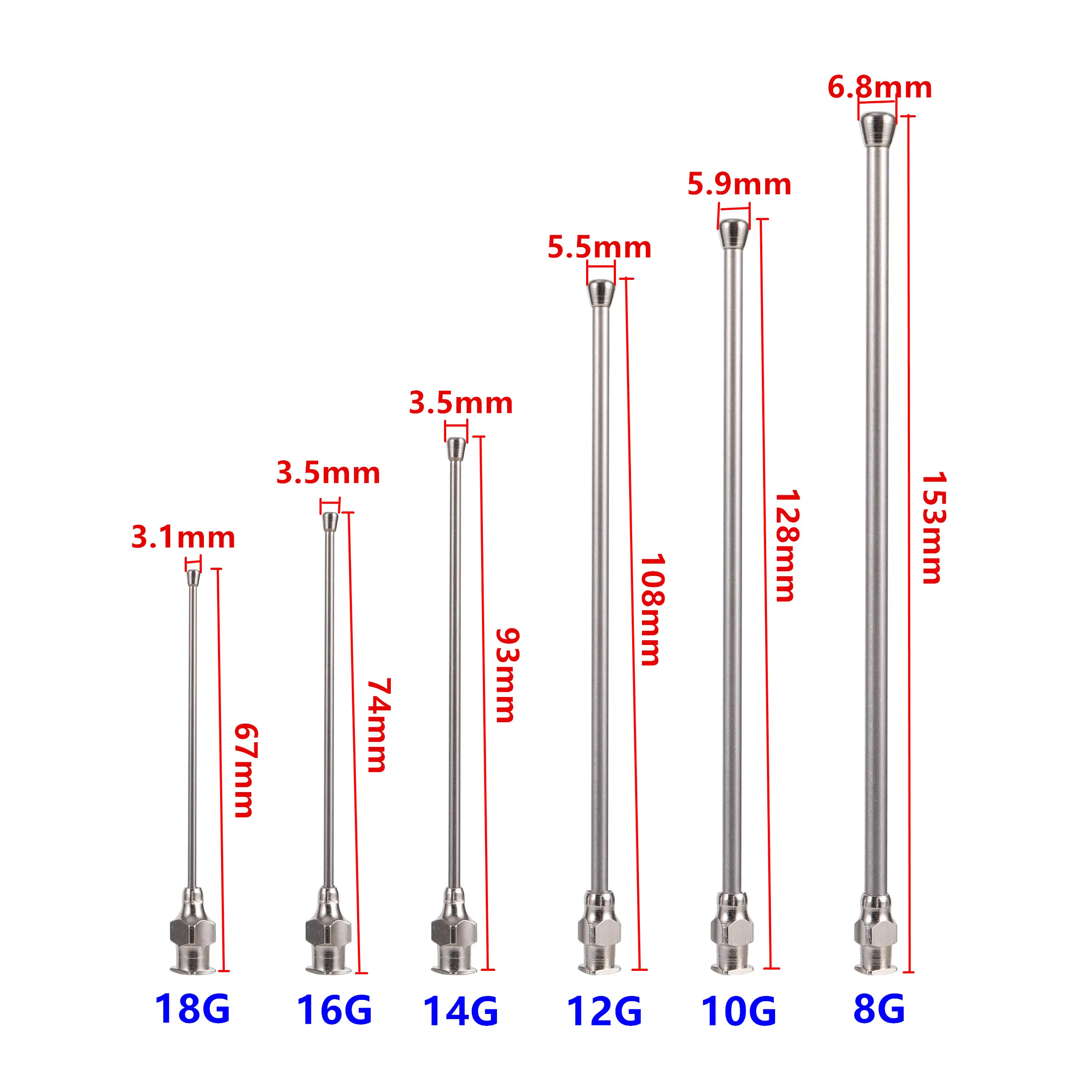 10ml/20ml Manual Feeding Rearing Gavage Crop Needle Straight Medication Tube Cage Birds Mice Parrot Fledgling Feeding Syringe