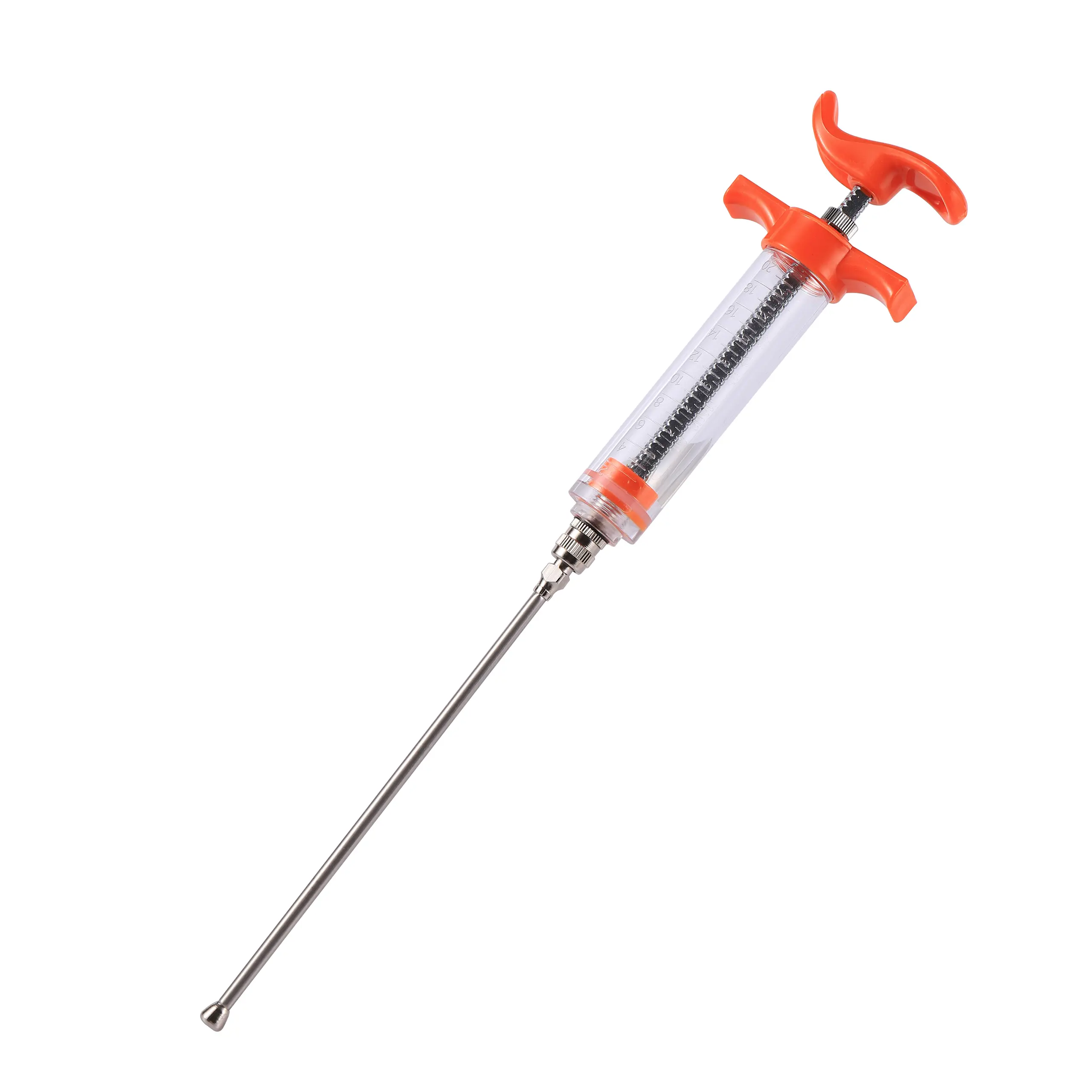 10ml/20ml Manual Feeding Rearing Gavage Crop Needle Straight Medication Tube Cage Birds Mice Parrot Fledgling Feeding Syringe