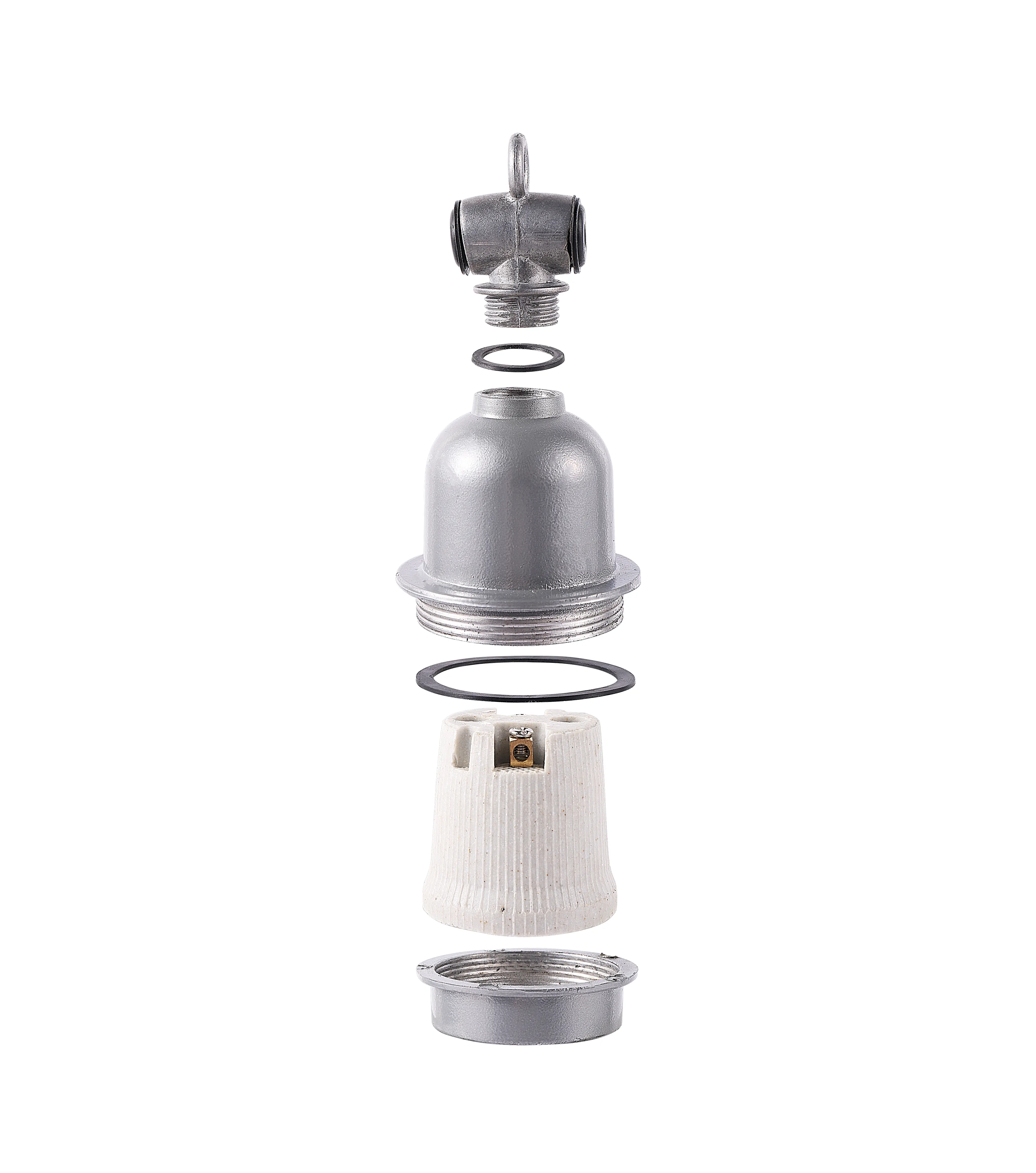 E27 Crawling pet lizard tortoise heating lamp holder & power cord switch Piglet Chicken Brooder Heating Spiral Light Socket 1 Pc