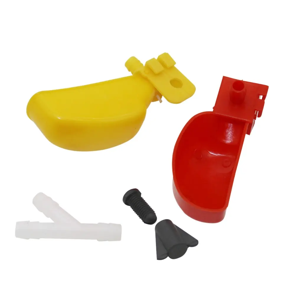 Chicken Drinking Cup Quail Automatic Drinking Cup Piegon Water Cup Small Pet Bee Parrot Bird Poultry Feeding Supplies 5 Pcs
