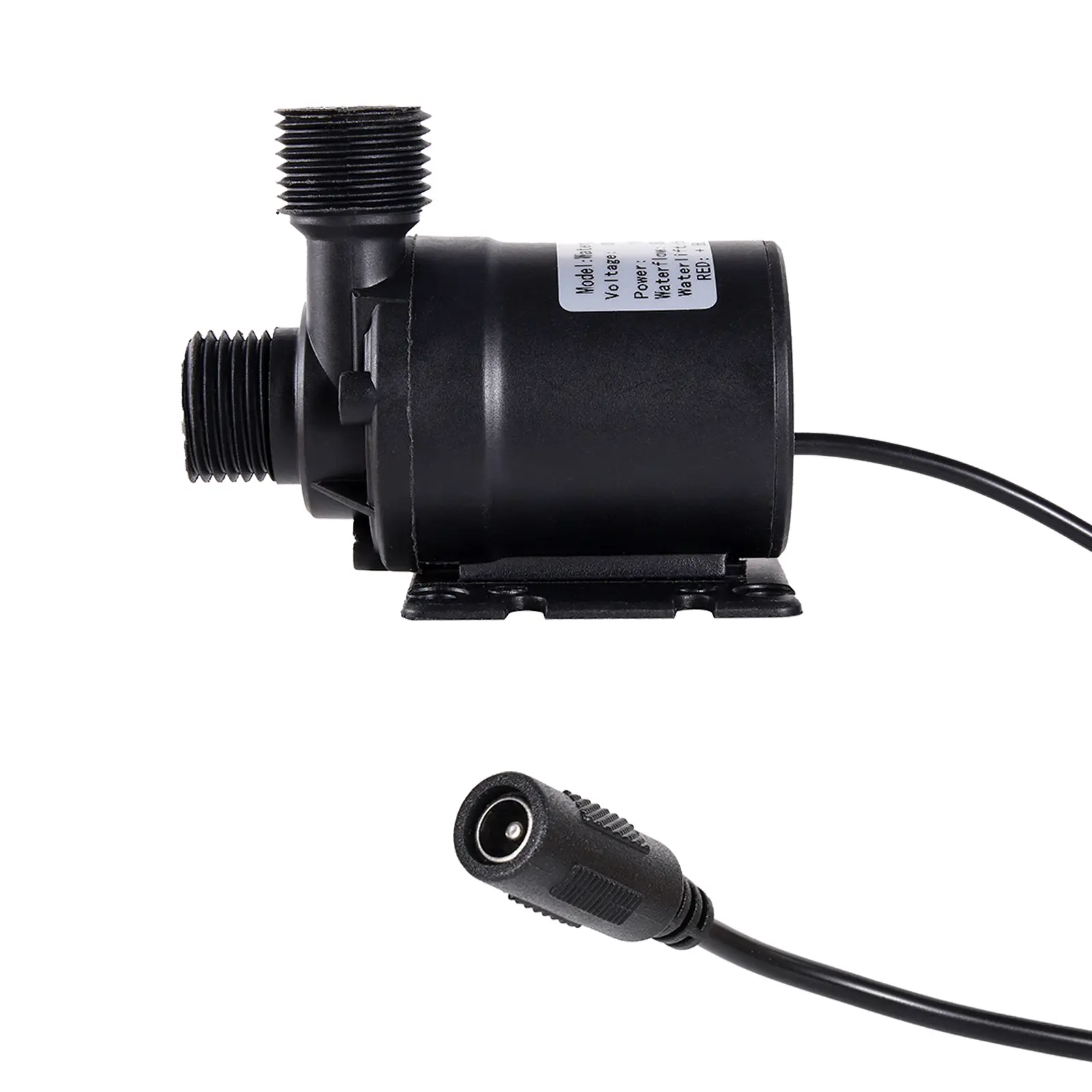 DC 12/24V Water Pump High Pressure Ultra Quiet 800L/H Low Noise Pump Fish Tank Water Circulation Small Booster Pump 1Pc