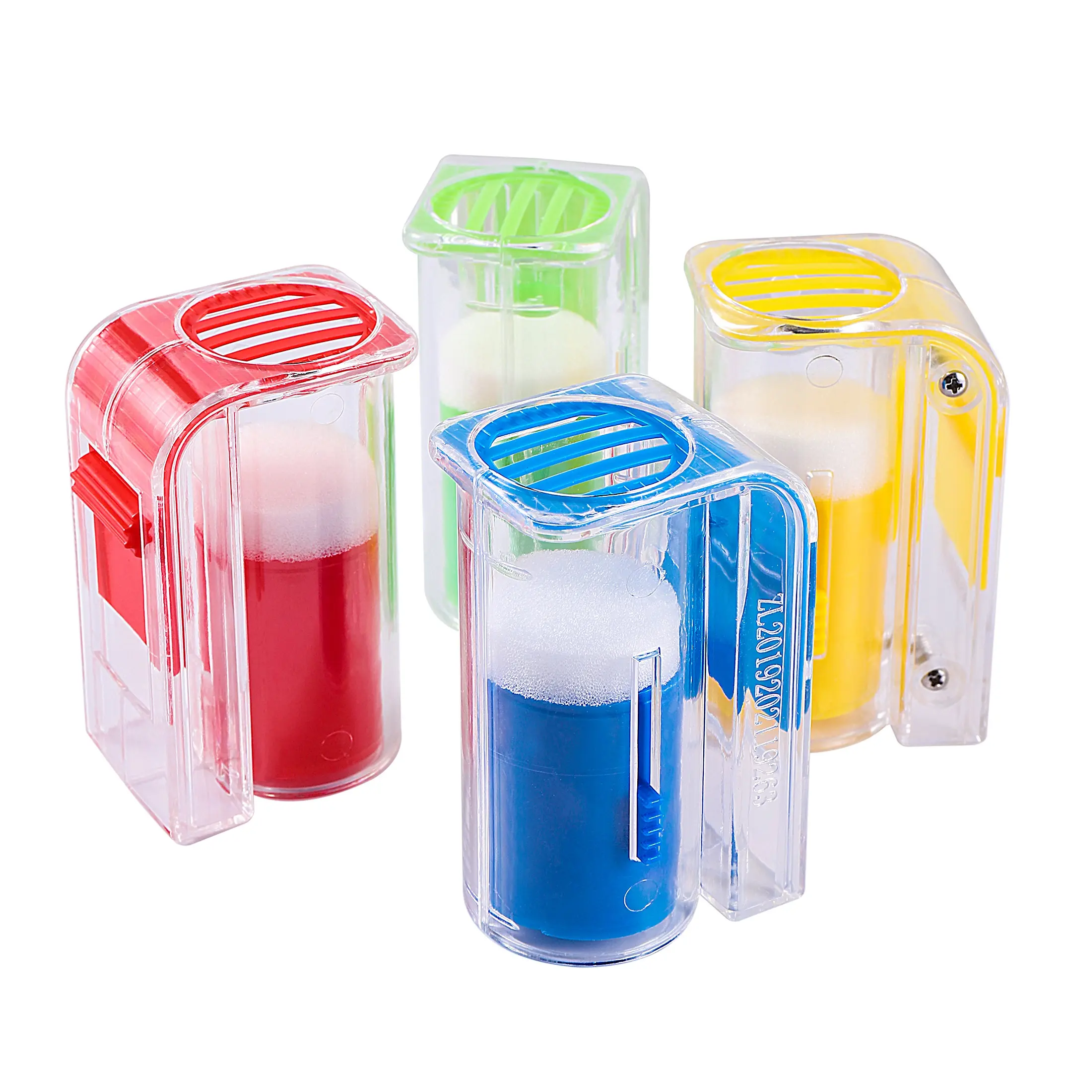 1Pcs Bee Queen Marking Catcher Plastic One Handed Marker Bottle Plunger Plush Beekeeper Tool Garden Beekeeper Queen Bee Catcher