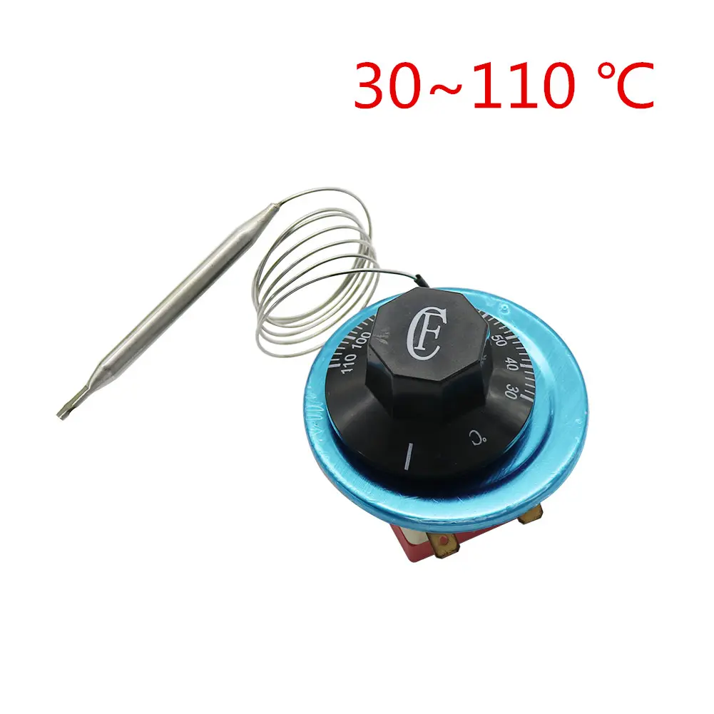 30-110/50-300/ Centigrade Ceramic Base Mechanical Adjustable Thermostat Water Heater Temperature Switch For Electric Oven 1Pc