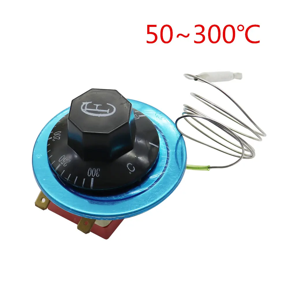 30-110/50-300/ Centigrade Ceramic Base Mechanical Adjustable Thermostat Water Heater Temperature Switch For Electric Oven 1Pc