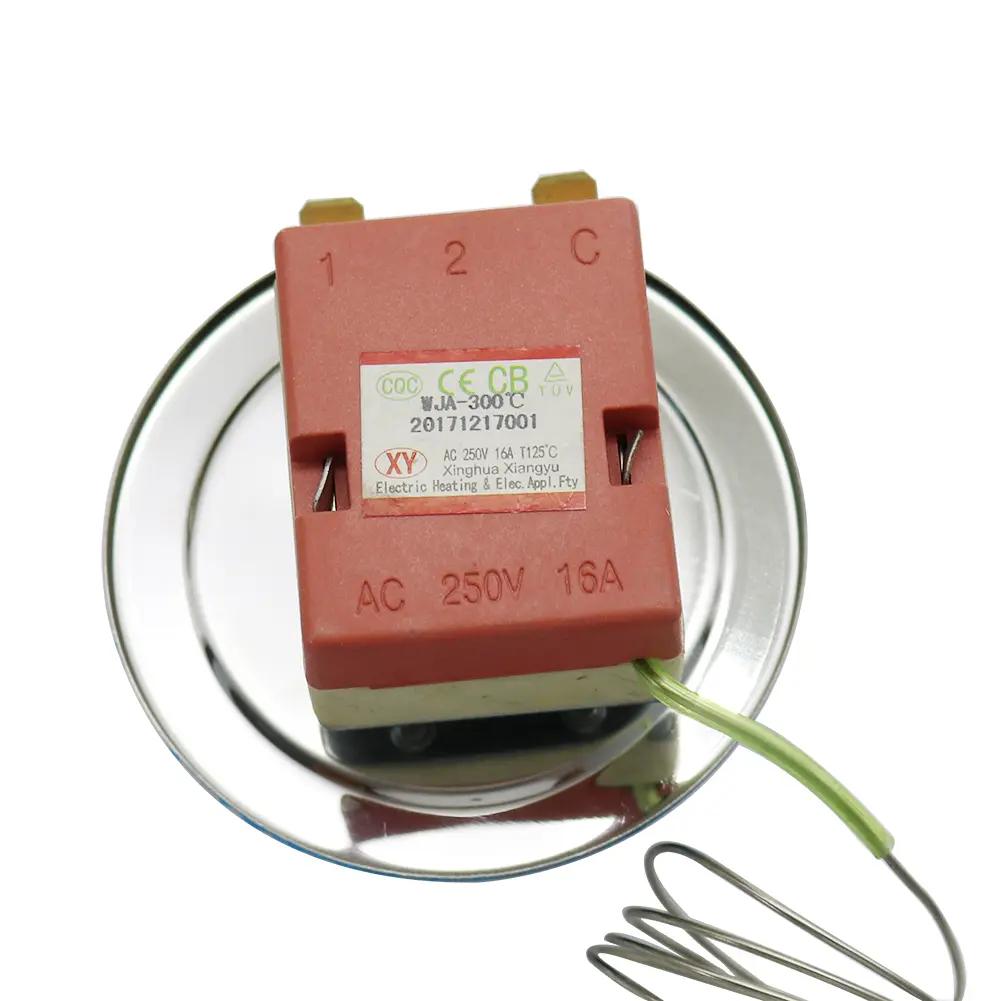 30-110/50-300/ Centigrade Ceramic Base Mechanical Adjustable Thermostat Water Heater Temperature Switch For Electric Oven 1Pc