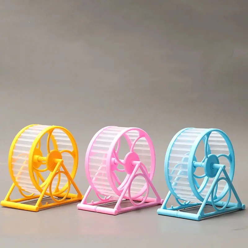 Hamster Running Wheel Hamster Ultra Quiet Anti Jamming Small Animal Sports Running Wheels Hamster Cage Accessories Toys Hamster