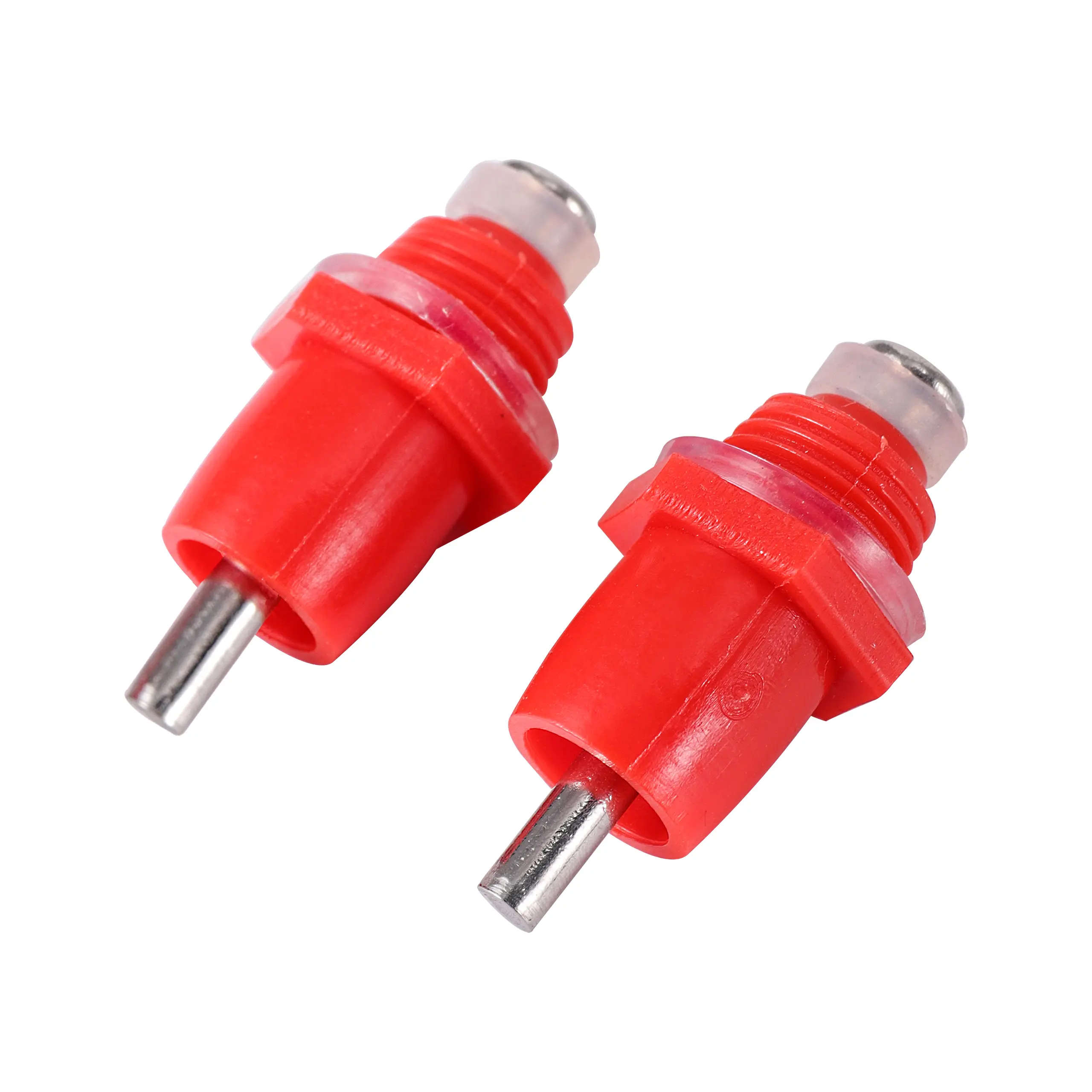Chicken Water Nipple Drinkers Rabbit Quail Chicks Turkeys Ducks Poultry Water Nipples Leak-Proof Automatic Spring Type 5 Pcs