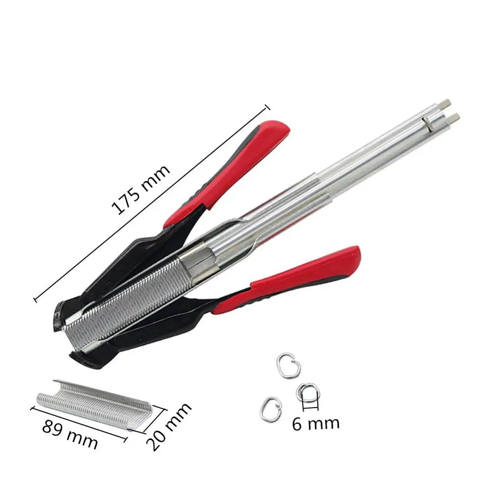 1 Pcs Assembling Cage Pliers 2500 Pcs Nails Chicken Birds Poultry Cages Installation Tool Animal Cages Accessories