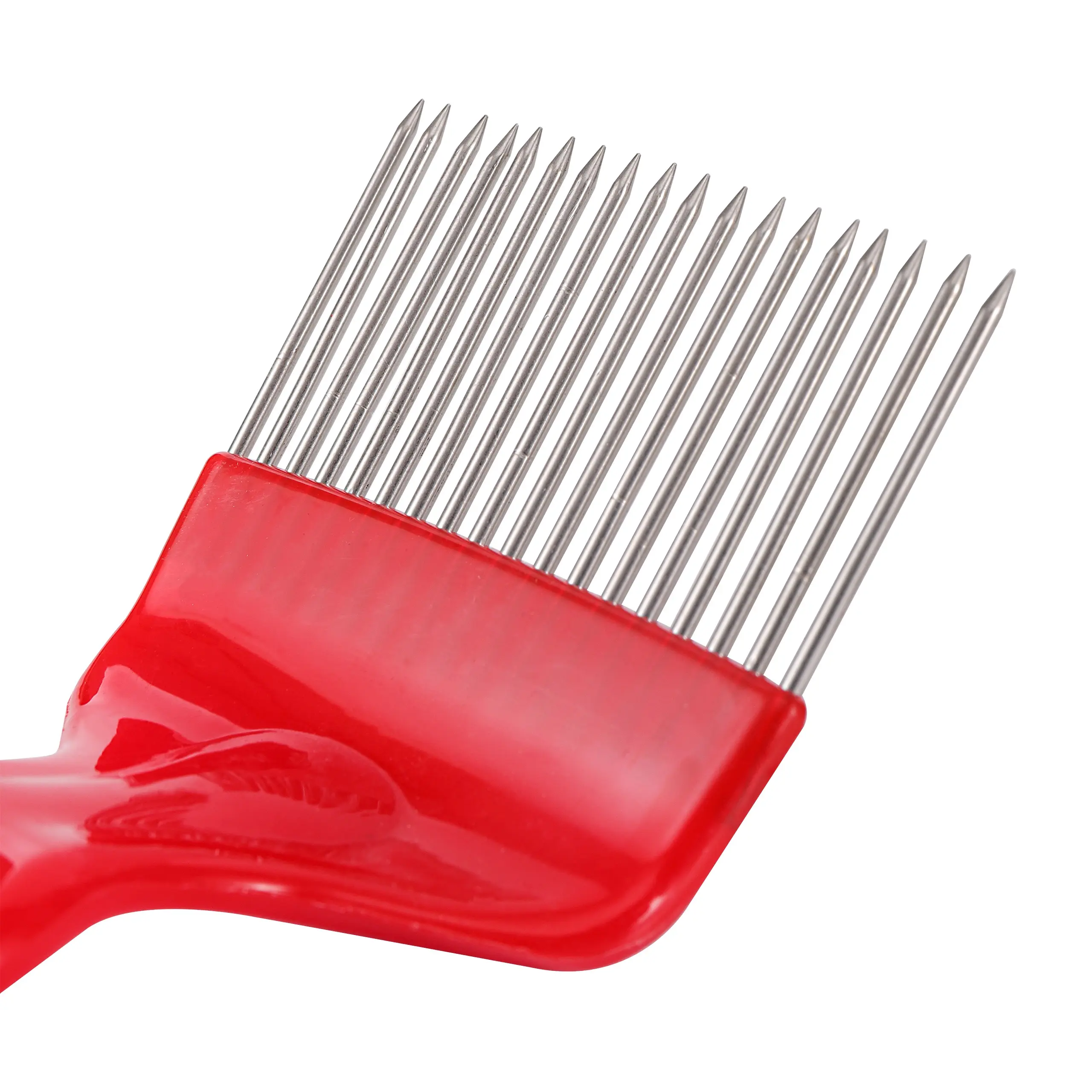 Beekeeping Tools 18 Pin Bee honey Forks Straight Needles Uncapping Forks handle Stainless Steel Honey Sparse Rake Shovel Comb 1P