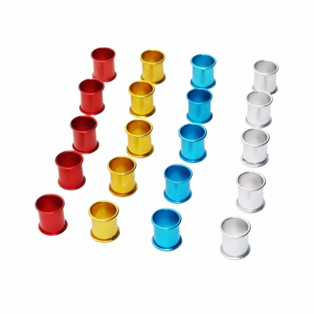 200 pcs Aluminum pigeon foot ring 0.8 * 1cm Bird ring Identification Race pigeons color ring Bird tools wholesale