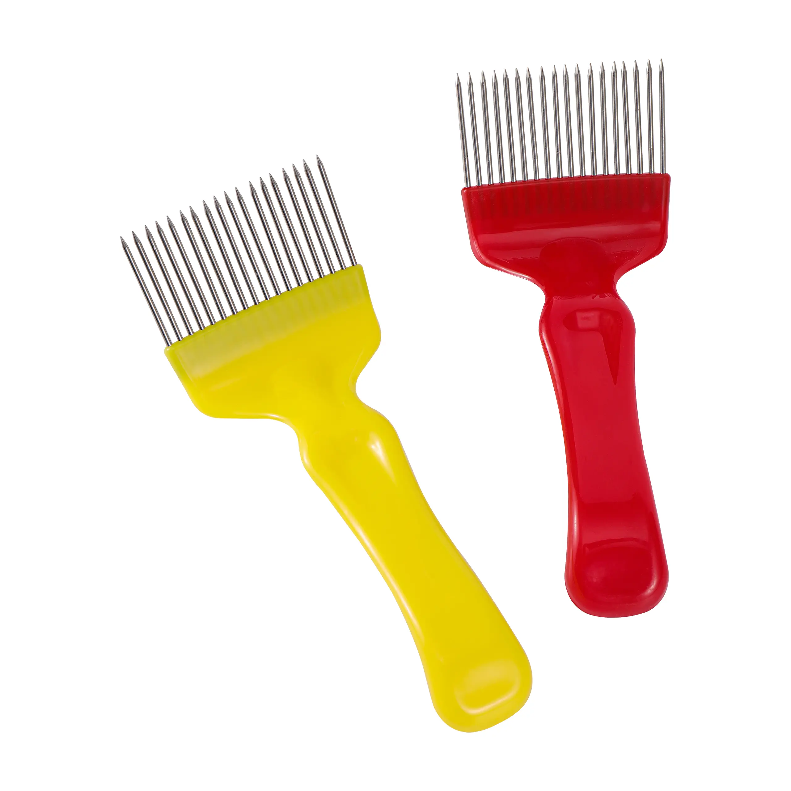 Beekeeping Tools 18 Pin Bee honey Forks Straight Needles Uncapping Forks handle Stainless Steel Honey Sparse Rake Shovel Comb 1P