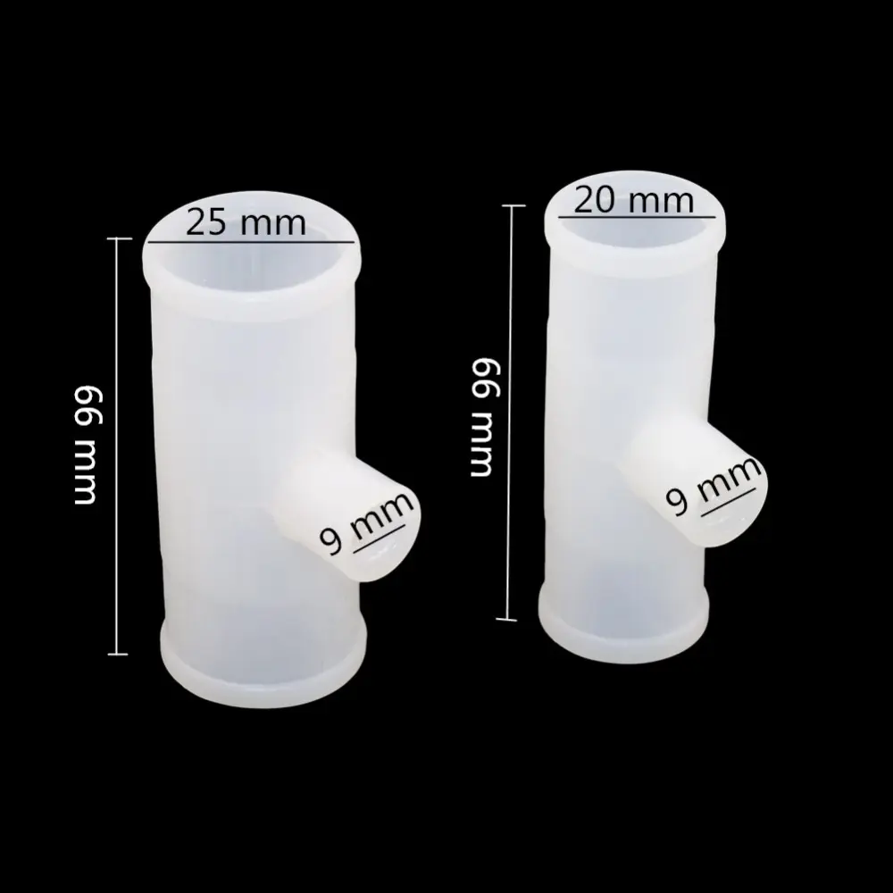 50 Pcs 25/20mm Pipe Diameter Chicken Quail Poultry Animal Drinking Water Connection Pipe Connect 9mm Thread Drinker