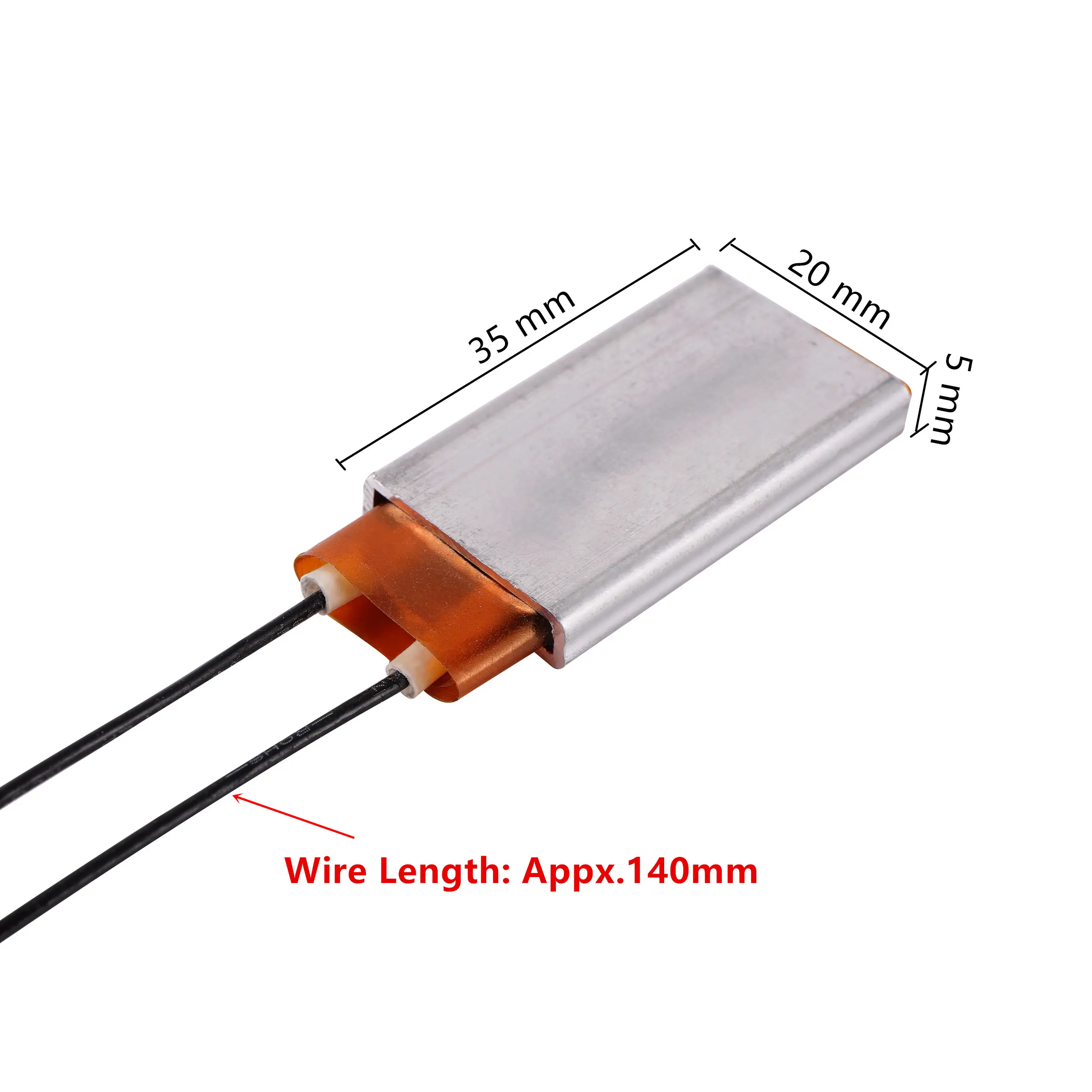 12V/220V Heating Element Hair Dryer Accessories Curlers Heater 80/120/220℃ Ptc Heaters Applicable Miniature Heating 50 Pcs