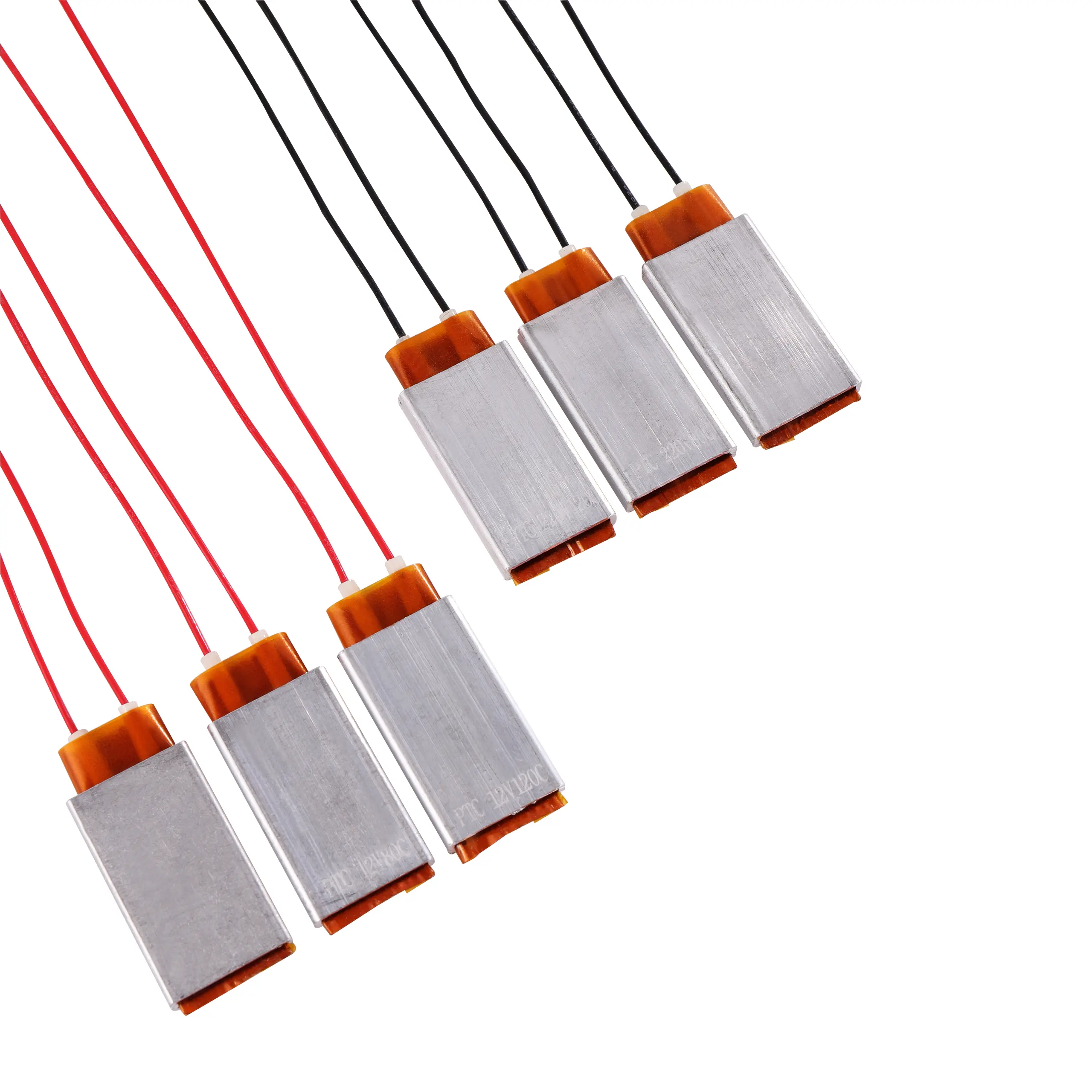 12V/220V Heating Element Hair Dryer Accessories Curlers Heater 80/120/220℃ Ptc Heaters Applicable Miniature Heating 50 Pcs
