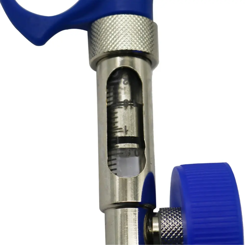 Farming Animals Equipment Stainless Steel Rabbit Sperm Collector Rabbit Artificial Insemination Gun Fresh Semen Injector Kit