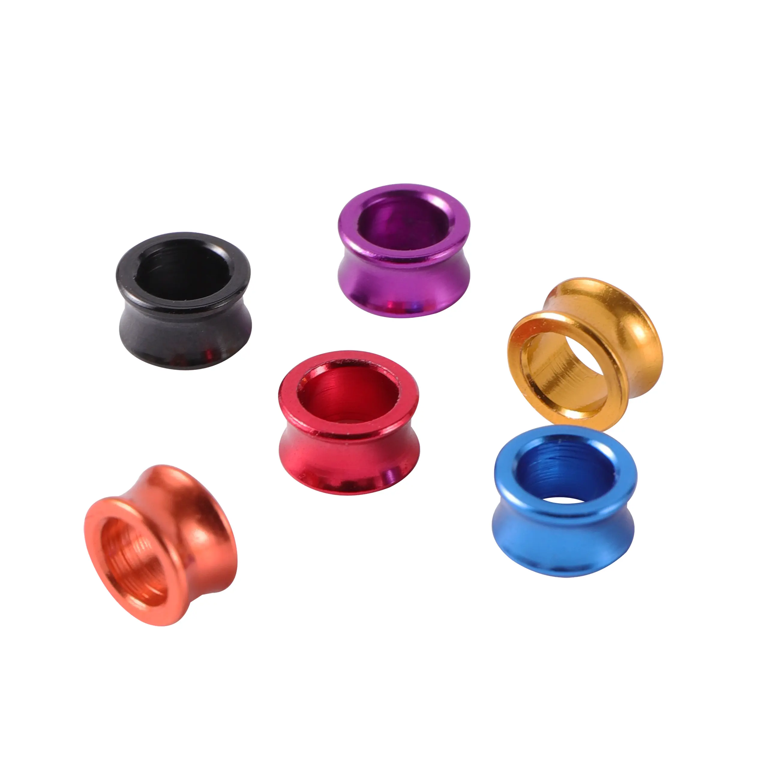 Aluminum Parrot Foot Ring 4/4.7/5/6/7/8mm Bird Outdoor Flying Training Race Identification Tag No Serial Number Multicolor Mixed