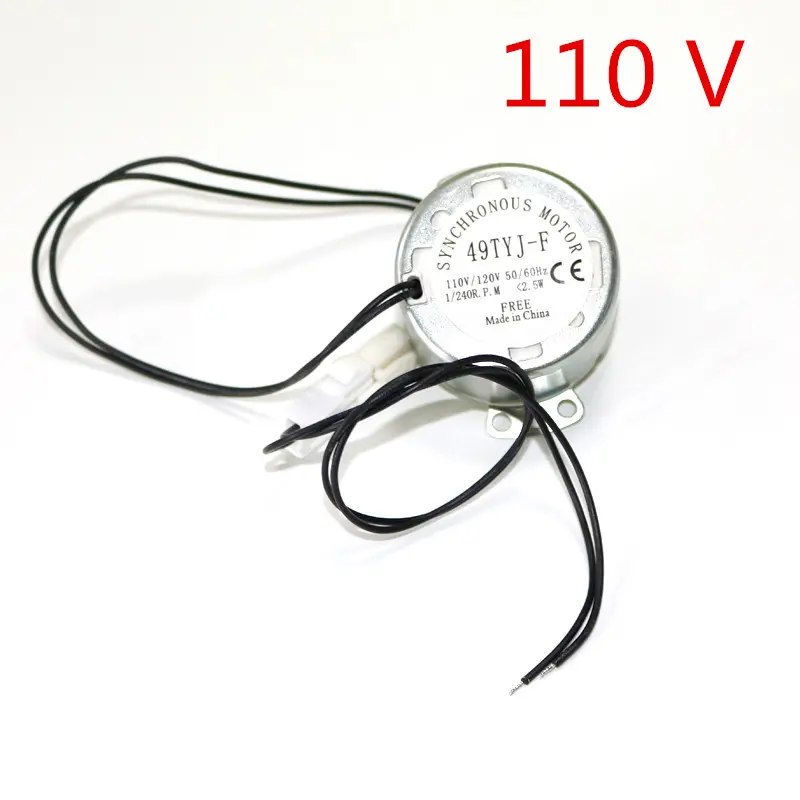 10 Pcs Automatic Incubator Motor 1/240rpm Egg Turning Motor For Incubator Turn The Eggs Tray 110v/220v Incubator Accessories