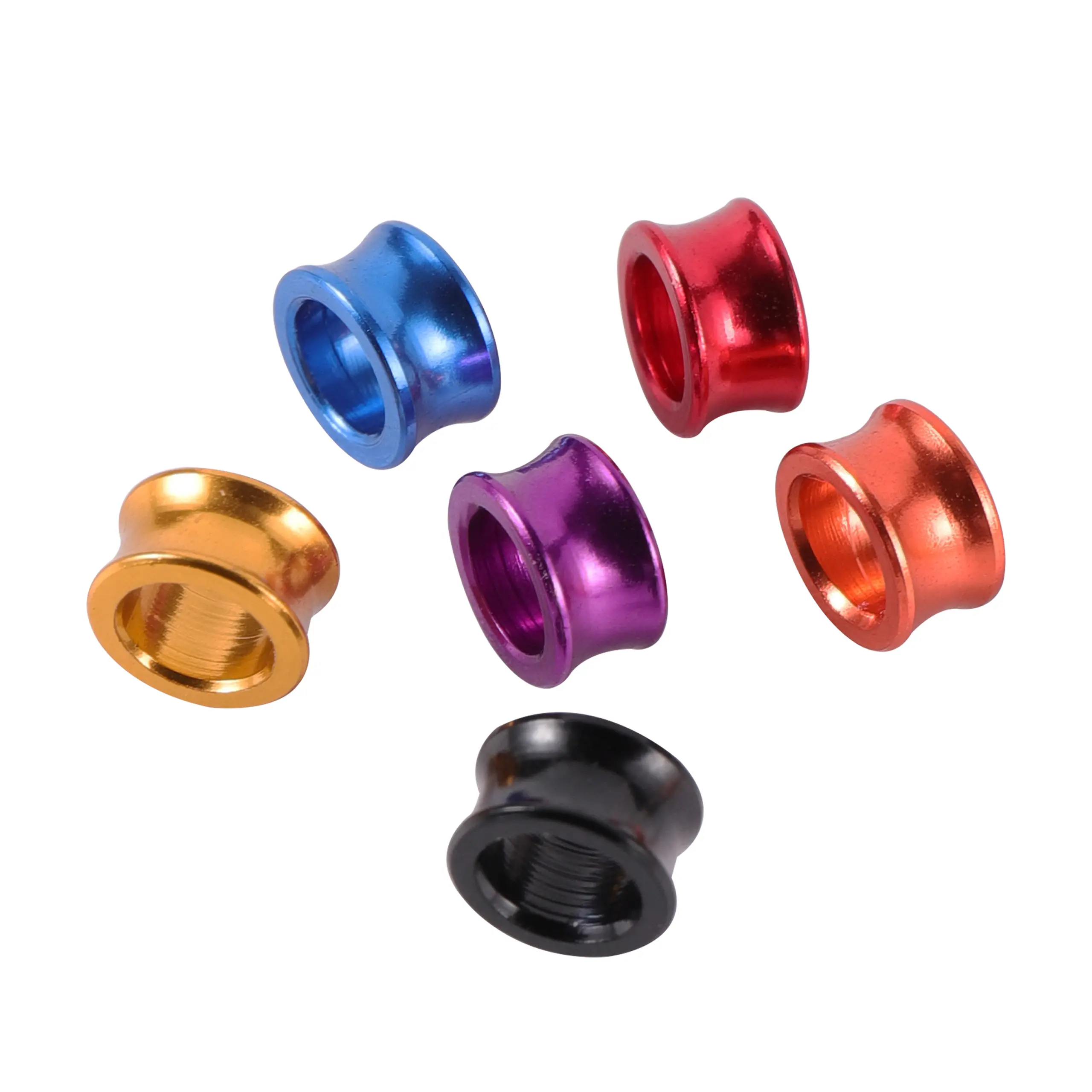 Aluminum Parrot Foot Ring 4/4.7/5/6/7/8mm Bird Outdoor Flying Training Race Identification Tag No Serial Number Multicolor Mixed