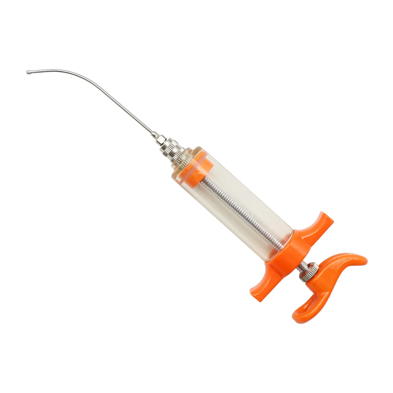20ML Parrot Feeding Syringe With 6Pc Gavage Curved Needle Medicine Silicone Push Tube Syringe Pet Feeder