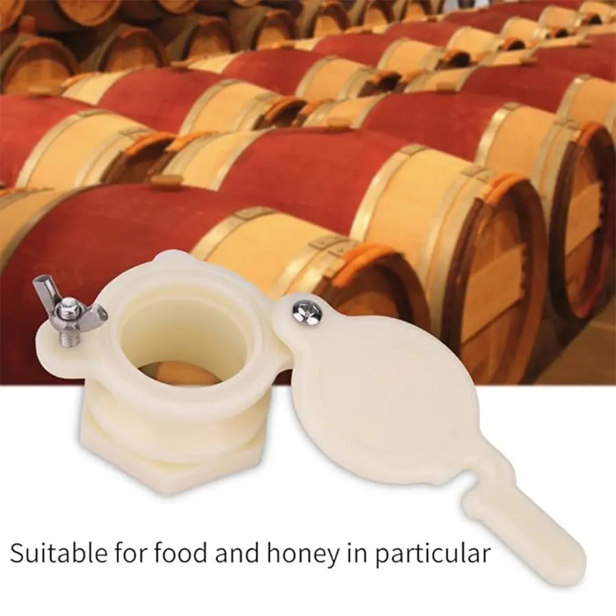 1Pcs Honey Gate Valve for Extractor Durable Nylon Honey Extractor Tap Bee Hive Honey Harvesting Equipment for Bucket