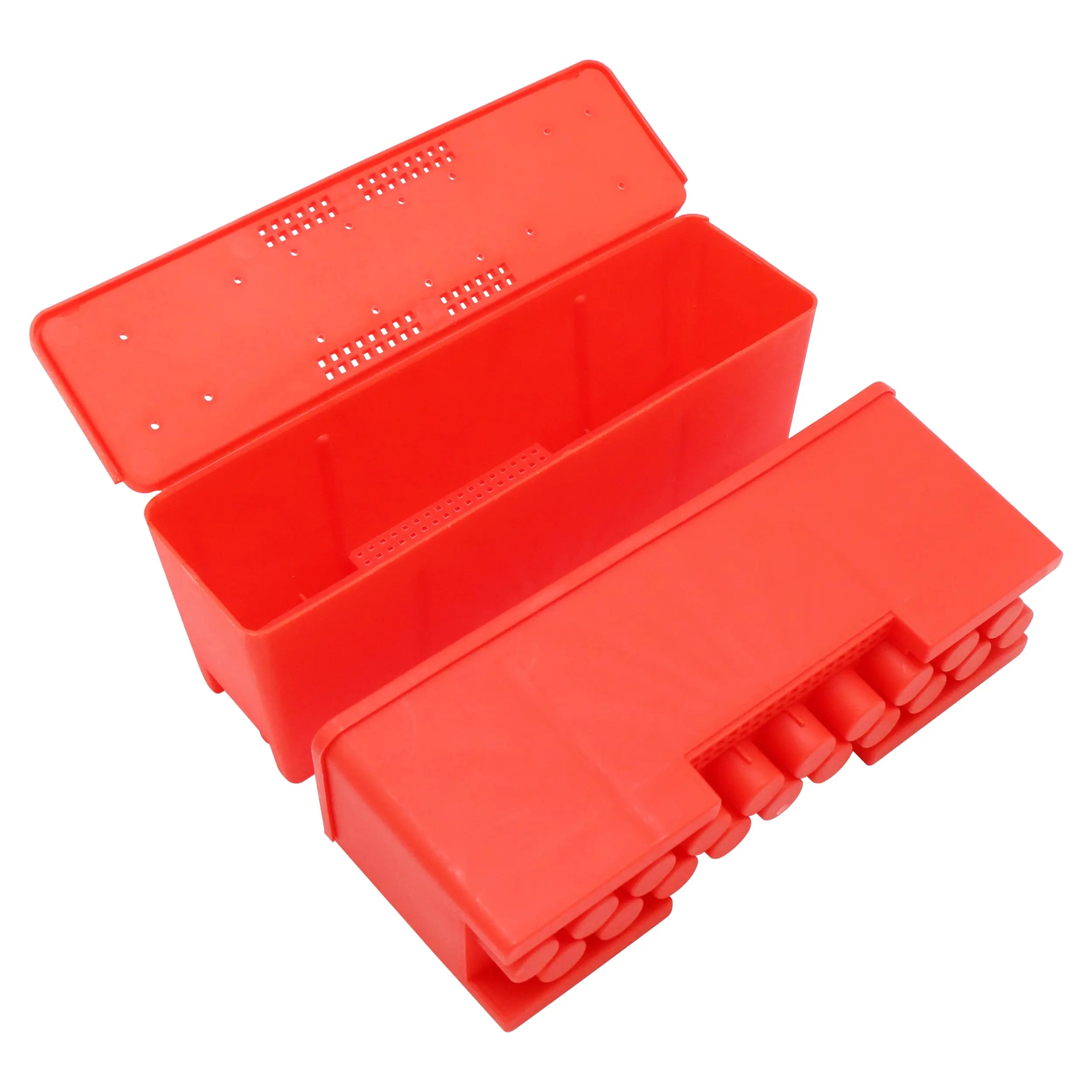 Transparent Cages for Breeding Bees Queen King Cage Transport Box for Beginner and Professional Beekeepers Easy to Use
