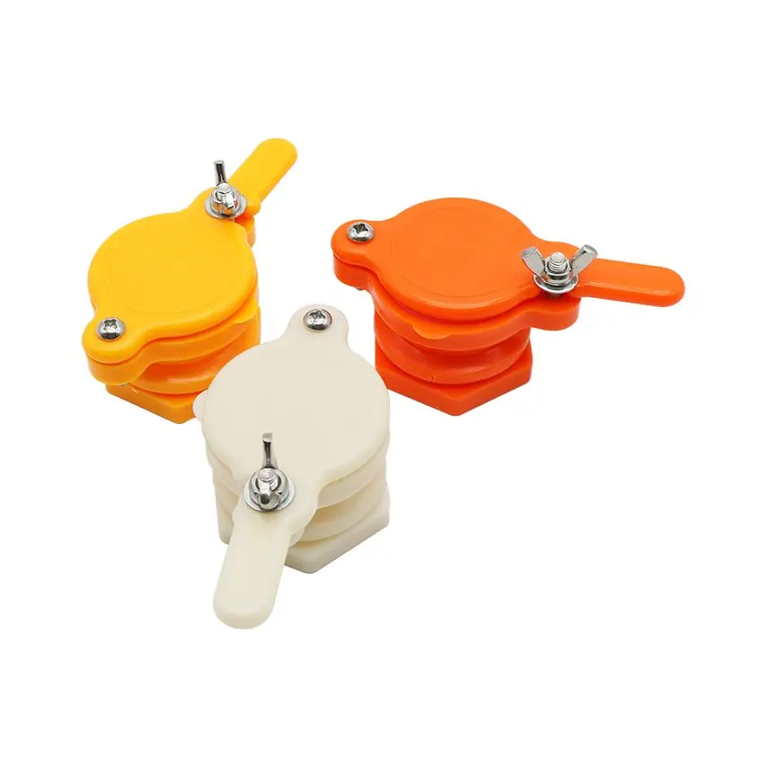 1Pcs Honey Gate Valve for Extractor Durable Nylon Honey Extractor Tap Bee Hive Honey Harvesting Equipment for Bucket