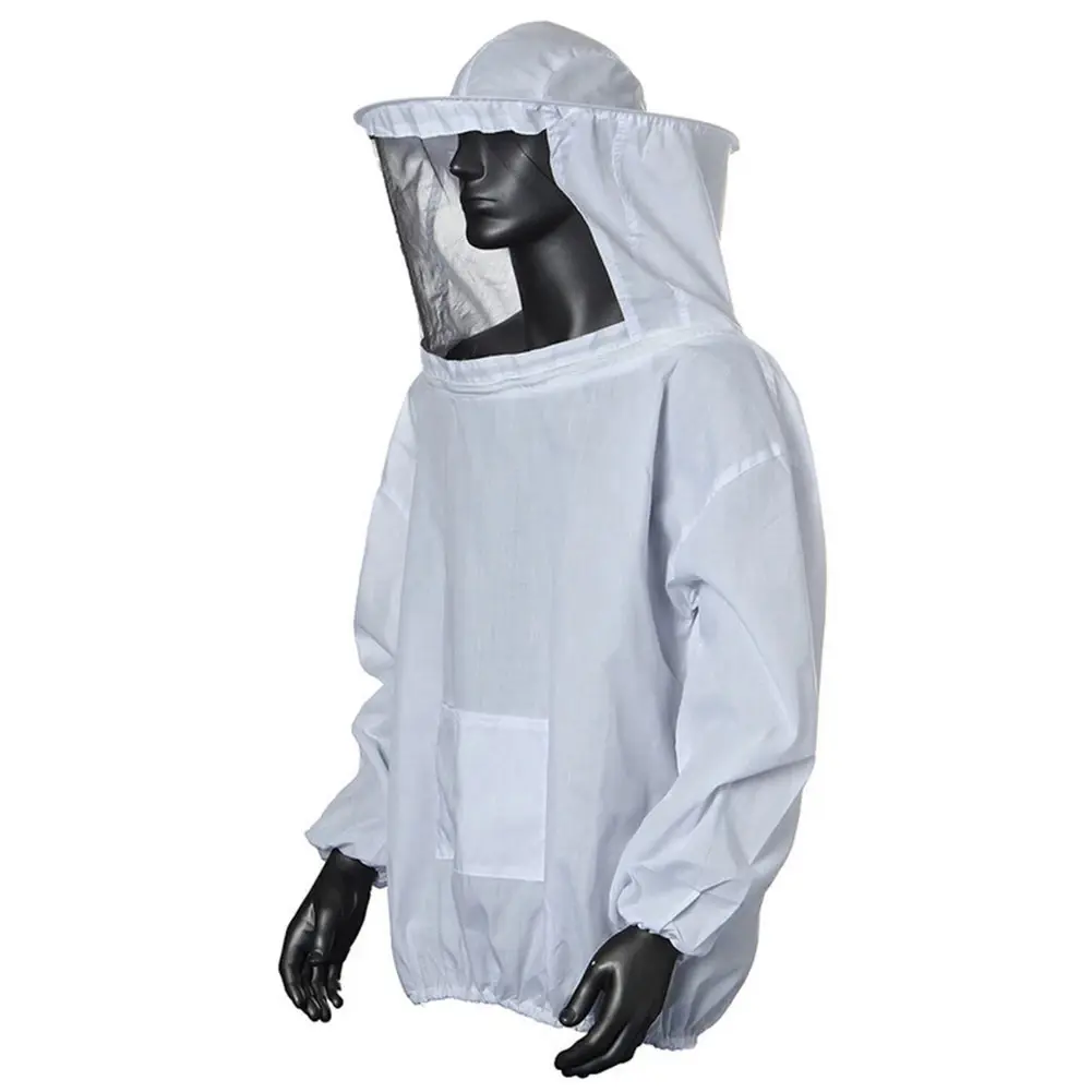 1Pc Beekeeping Suit Bee Clothes A Variety of Colors Anti-bee Suit Anti-bee Bite Equipment Protective Clothes Veil with Hat