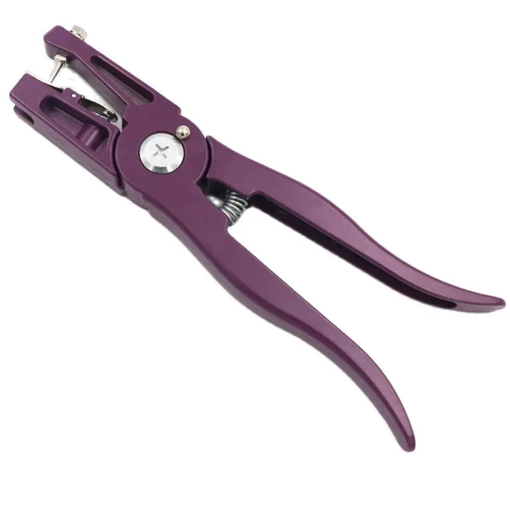 1Pcs Livestock Metal Ear Tag Pliers With Ear Tag Needle Animal Ear Thorn Tongs Swine Cow Sheep Rabbit Identification Tool
