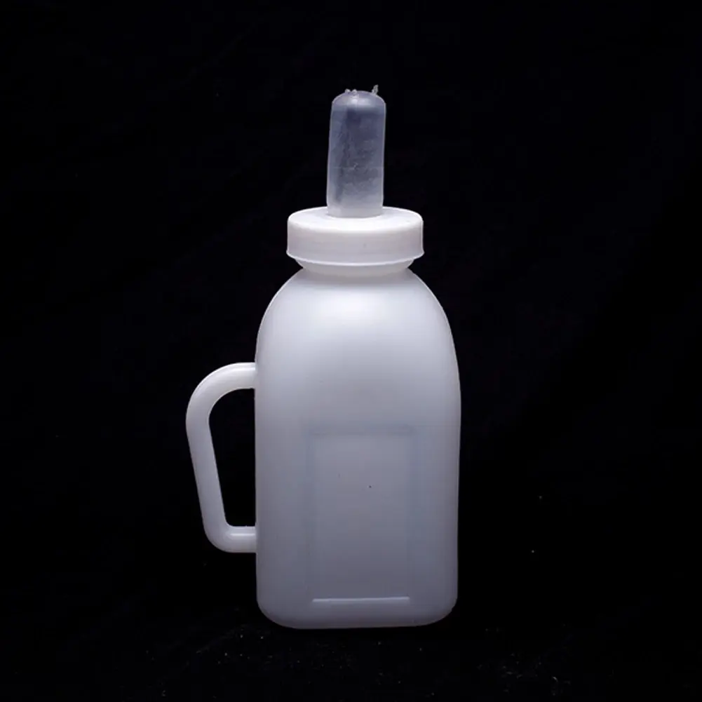 1-5L Feeder Bottle with Nipple Sheep Milk Bottle Holder Milking Feeding Replacement Drinker Livestock Feediing Tools