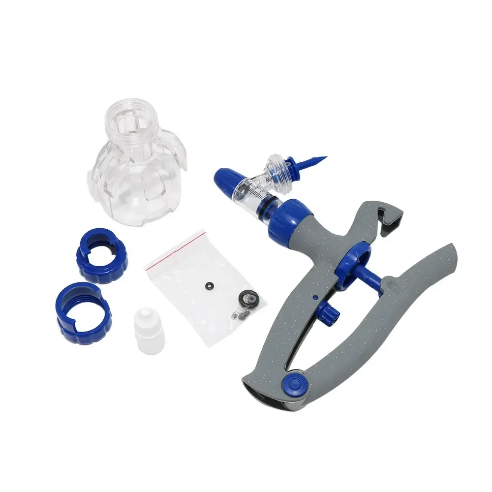 1Pcs 2/5ml Automatic Syringe For Chicken Pig Bull Sheep Veterinary Continuous Injector Vaccine Injection Poultry Adjustable