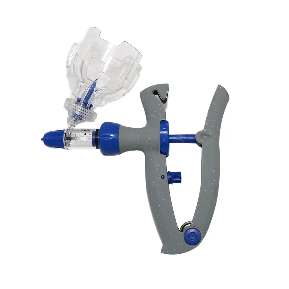 2ml/5ml  Adjustable Automatic Syringe Veterinary Tools Medicine Feeder Chicken Pig Bull Sheep Poultry Continuous Vaccine Syringe