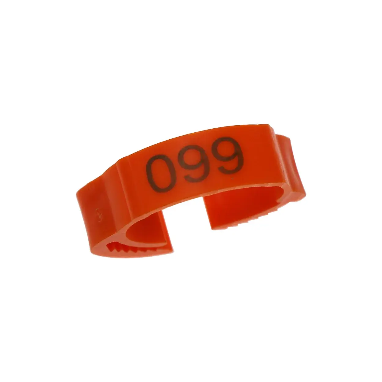 Color Poultry Rings 100 Pcs Adjustable Poultry Foot Ring Chicken  Flexible Retractable Leg Rings Inner Diameter Size 2~2.4cm