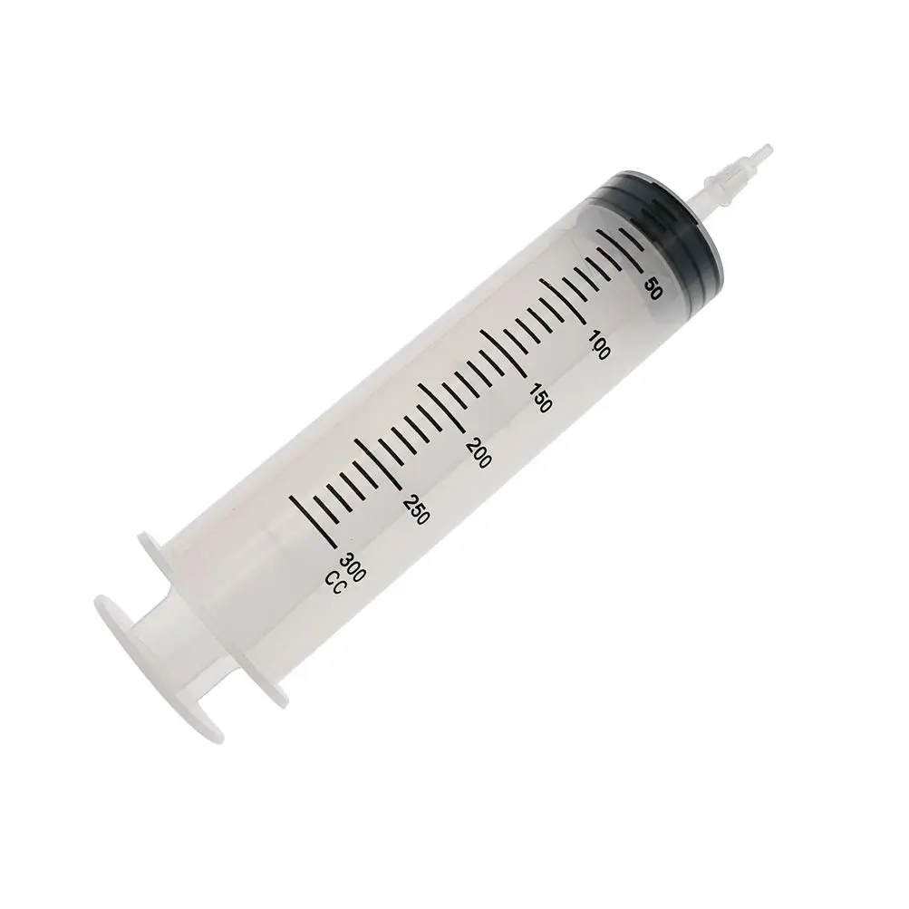 150/200/300ml Large Syringe Plastic Garden Syringe for Liquid, Paint, Epoxy Resin, Oil, Watering Plants, Refilling