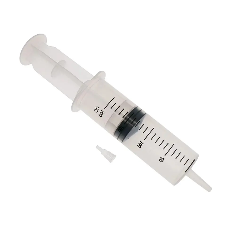 150/200/300ml Large Syringe Plastic Garden Syringe for Liquid, Paint, Epoxy Resin, Oil, Watering Plants, Refilling