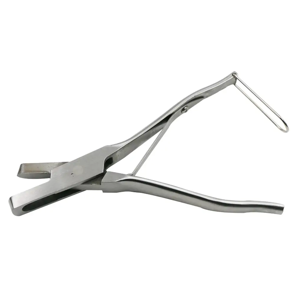 1 Pcs Pig Ear Tag Pliers Ear Clip Pig Stainless Steel U-shaped And V-shaped Equipment Farm Animal Ear Notch Numbering Tongs