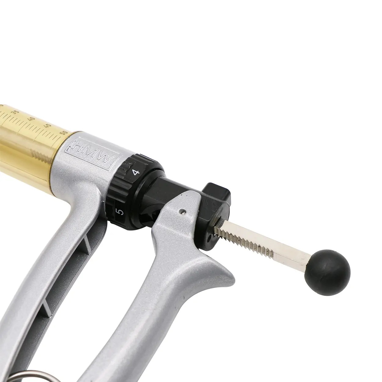 25/50ml Semiautomatic Continuous Syringe Veterinary Equipment Medicine Feeder Pig Cattle Sheep Adjustable scale Vaccine Syringe