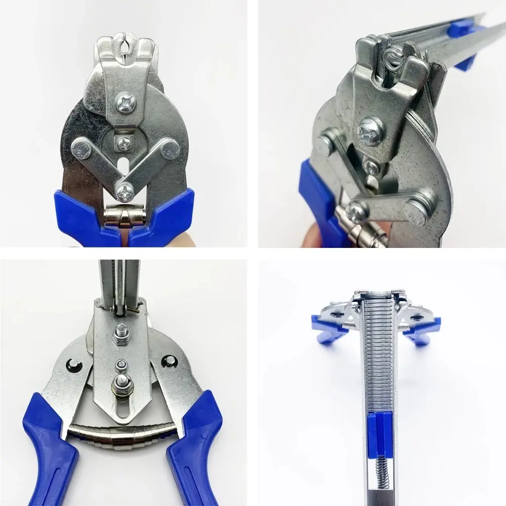 Farm Animal Wire Cages Hog Ring Plier And M Clips Staples Chicken Mesh Cage Wire Fencing Caged Clamp Poultry Installation Pliers