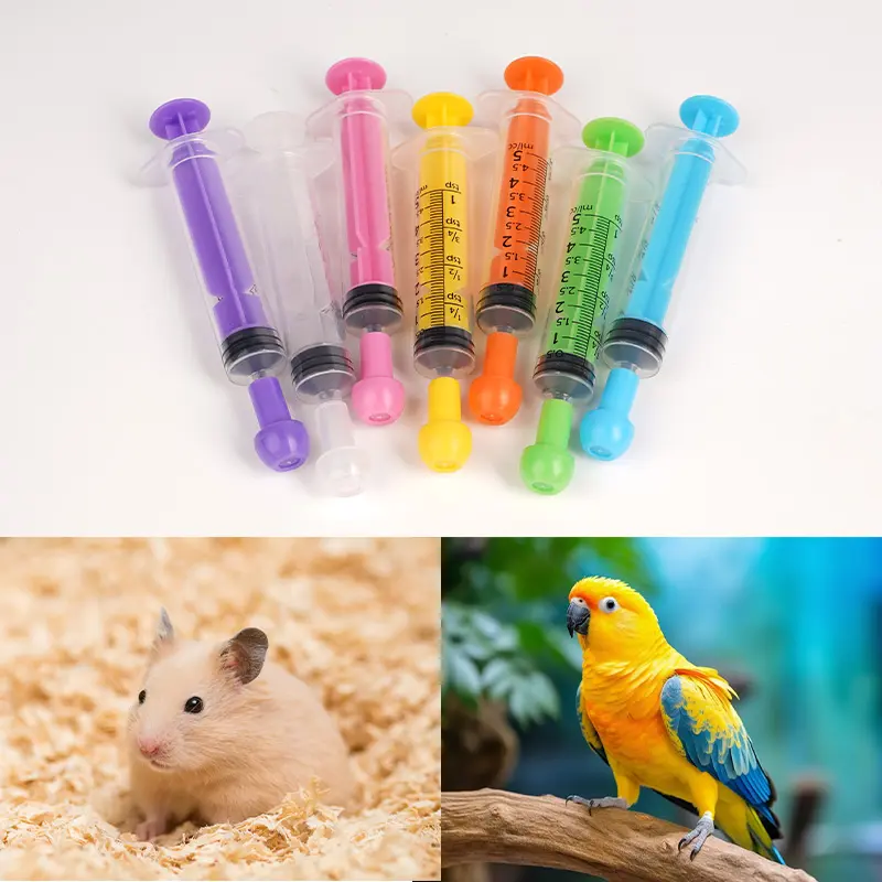 1pc Disposable Pet Cat Puppy Feeder Syringe Easy To Use Cat Water Feeder Cat Milk Feeding Syringe Mult Color Optional