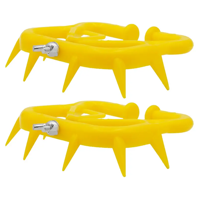 2Pcs Cattle Nose Thorn Plastic Rings Anti Sucking Milking Stop Kit for Calf Cow Weaner Tool Farm Animal Supplies Pet Products