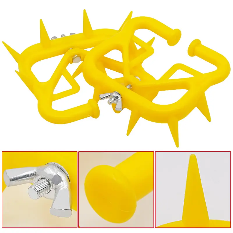 2Pcs Cattle Nose Thorn Plastic Rings Anti Sucking Milking Stop Kit for Calf Cow Weaner Tool Farm Animal Supplies Pet Products